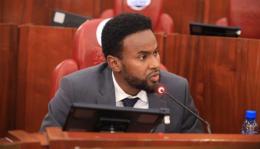 File image of Garissa Senator Abdul Haji.